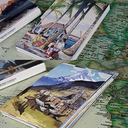 HOSTEESSCHOICE Beautiful Art Postcards Set of 30 Japanese Artist Hiroshi Yoshida Paintings | 10.16 x 15.24 cm (4 x 6 Inches) thumbnail 4