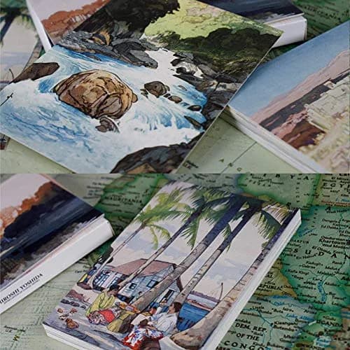 HOSTEESSCHOICE Beautiful Art Postcards Set of 30 Japanese Artist Hiroshi Yoshida Paintings | 10.16 x 15.24 cm (4 x 6 Inches) thumbnail 3
