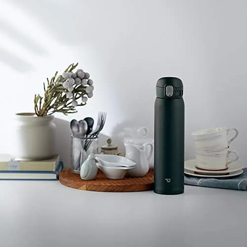 Zojirushi Water Bottle 0.60L | Seamless Stainless Steel Mug, One-Touch, Black thumbnail 3