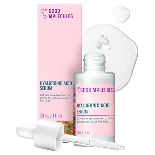 Good Molecules Hyaluronic Acid Serum 30ml (1 Fl Oz) | Ultra Hydrating Facial Moisturizer for Plumper Skin thumbnail 1
