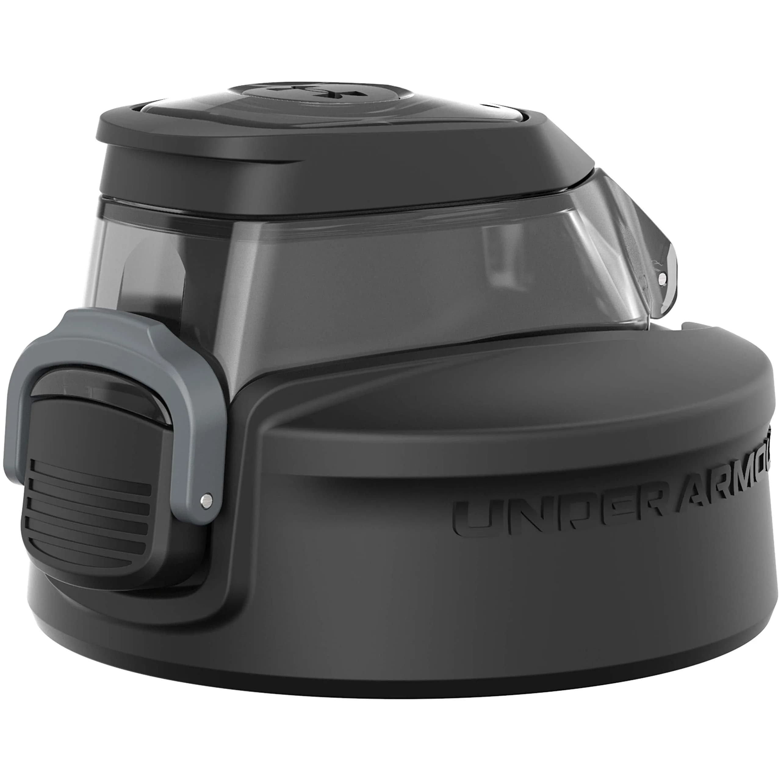 Under Armour Replacement Rise Lid Black | Self-Draining, Leak-Resistant, Compatible with UA Water Bottles - main product image
