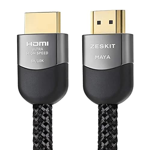 Zeskit Maya Ultra High Speed HDMI Cable 1.5m (5ft) | Certified 8K 48Gbps for PS5, Xbox Series X, eARC, VRR thumbnail 5
