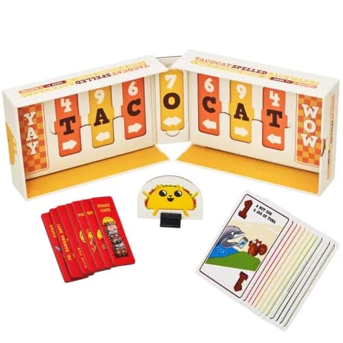 Exploding Kittens Tacocat Spelled Backwards 2 Players | Family Card Game for Kids & Adults thumbnail 4
