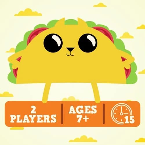 Exploding Kittens Tacocat Spelled Backwards 2 Players | Family Card Game for Kids & Adults thumbnail 2