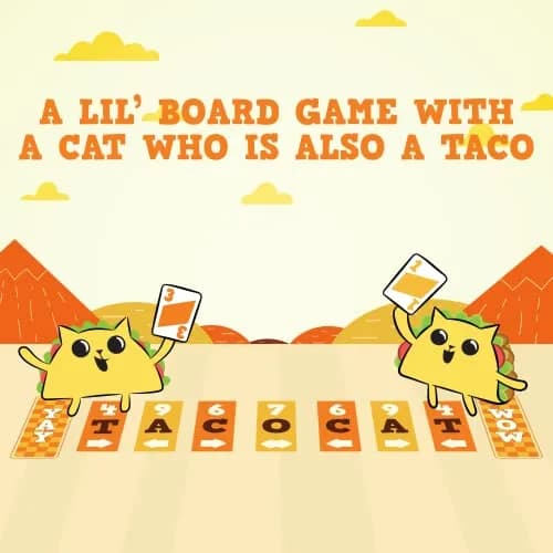 Exploding Kittens Tacocat Spelled Backwards 2 Players | Family Card Game for Kids & Adults thumbnail 3
