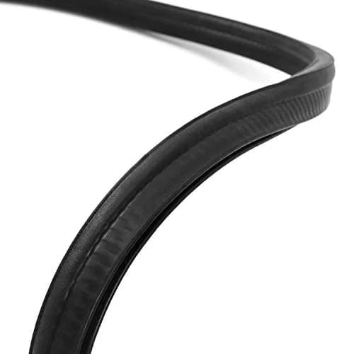 QWORK 20 Feet EPDM Rubber Trim Seal with Top Bulb | Fits Edge 1/16" to 1/8" | Durable Water & Dust Barrier thumbnail 2