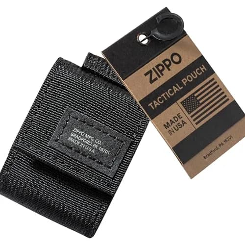 Zippo Utility Holster Pouch Black | Military-Grade Nylon, Versatile & Durable thumbnail 3
