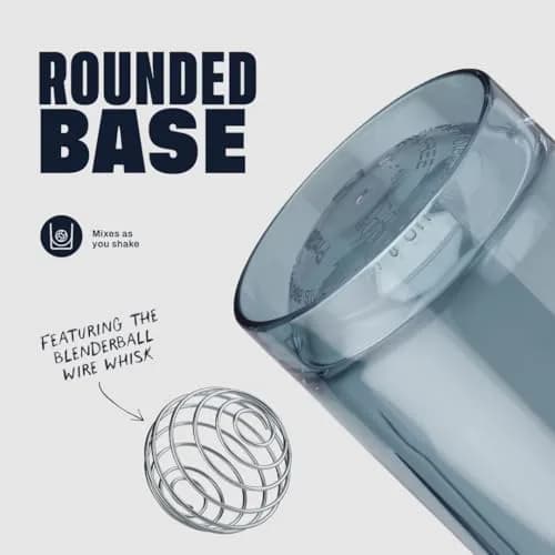 BlenderBottle Pro Series Shaker Bottle 710ml (24 oz) | Leak-Proof Mixing for Protein Shakes & Smoothies thumbnail 3