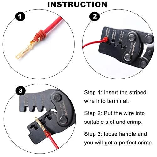 Yangoutool Crimping Tool for AWG 24-14 | Versatile Weather Pack & Metri-Pack Crimper thumbnail 5