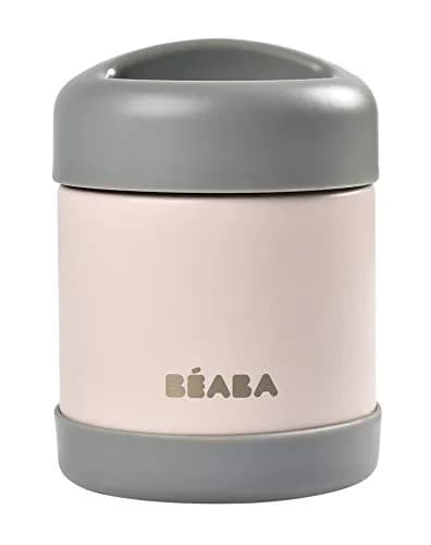 Béaba Stainless Steel Insulated Food Jar 10 oz | Kids Thermos, Leakproof, Keeps Food Hot & Cold thumbnail 1