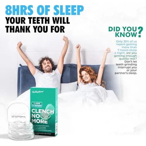 TheSleepGuard Mouth Guard for Teeth Grinding 4-Pack (Small & Large Sizes) | Custom Fit Nighttime Protection thumbnail 5