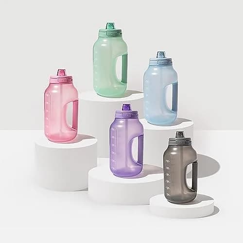Ello Hydra 64oz Water Jug with Time Markers | BPA-Free Plastic, Leakproof & Reusable thumbnail 7