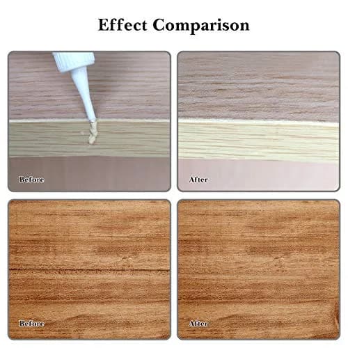 SEISSO Wood Furniture Repair Kit -Set of 50, 24 Colors Wood Touch up Fillers, Wood Repair Paint with Scraper and Brushes, Repair Scratches, Cracks, Stains, Hole thumbnail 6