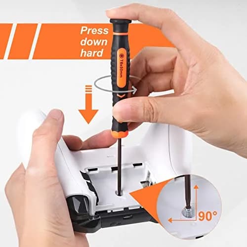 Jorest Repair Kit for Xbox One/360/X PS4 PS3 PS5 Controllers & Consoles | PH0 T6 T8 T10 Screwdrivers, Crowbars, Tweezers, Brush (17-Piece) thumbnail 4