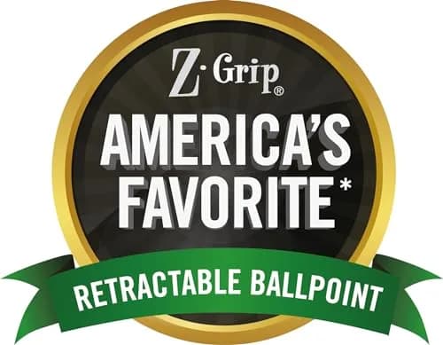 Zebra Pen Z-Grip Retractable Ballpoint Pens, Black Ink, 0.7mm Fine Point, 12-Pack | Smooth Writing for Students & Office thumbnail 8
