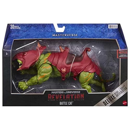 Masters of the Universe Masterverse Battle Cat 14-in Action Figure for Kids & Collectors | Epic MOTU Reboot thumbnail 6