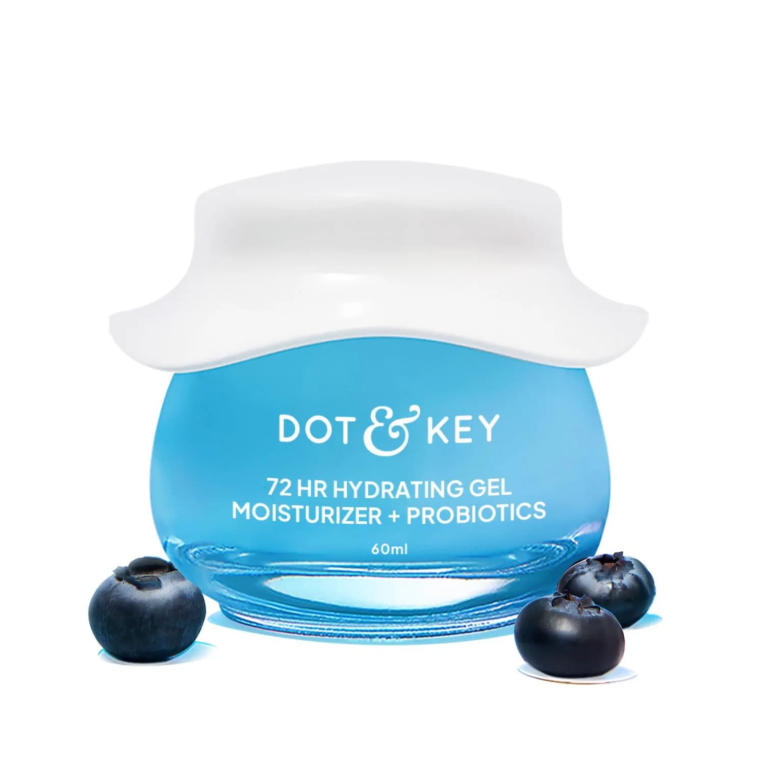 Dot & Key 72HR Hydrating Gel Moisturizer + Probiotics | Water Gel for Skin Hydration & Barrier Boost - main product image