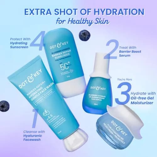 Dot & Key 72HR Hydrating Gel Moisturizer + Probiotics | Water Gel for Skin Hydration & Barrier Boost thumbnail 6