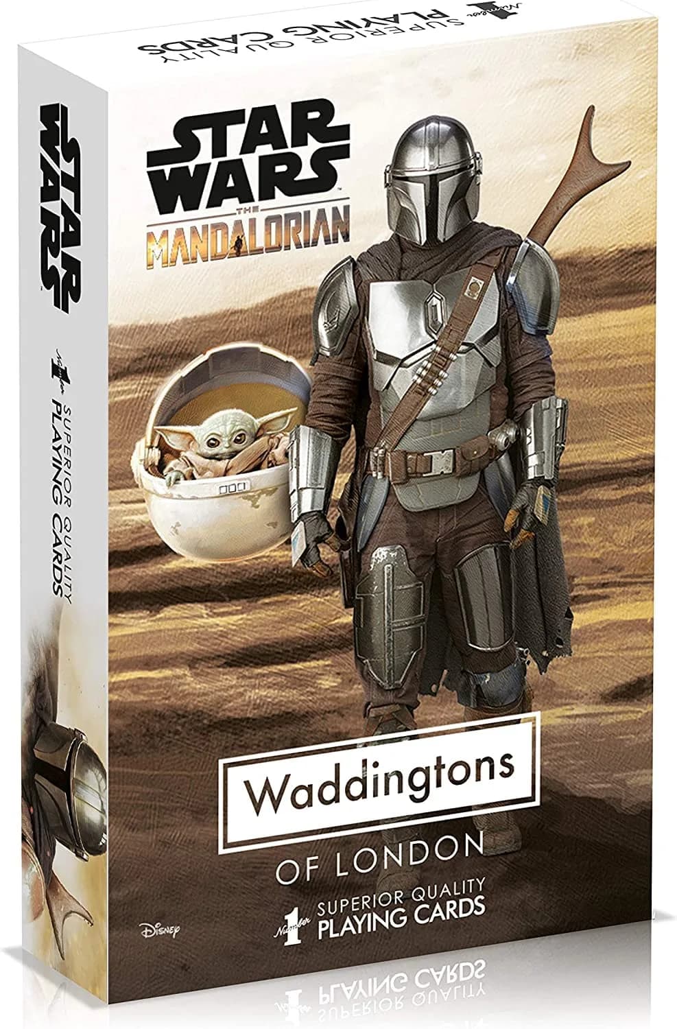 Winning Moves Star Wars The Mandalorian Playing Cards | 54 Cards - main product image