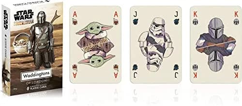 Winning Moves Star Wars The Mandalorian Playing Cards | 54 Cards thumbnail 2