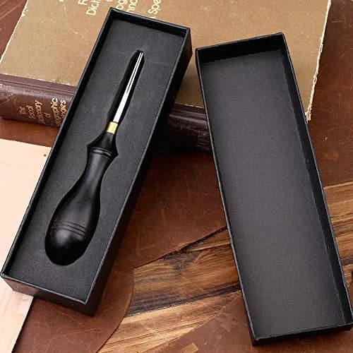DIUDUS Leather Edge Beveler Tool 0.6mm | Professional Leathercraft Beveler for Edging & Skiving thumbnail 3