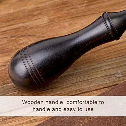 DIUDUS Leather Edge Beveler 2.25mm (1#) with Wood Handle | Essential Leather Crafting Tool for Smooth Edges thumbnail 5