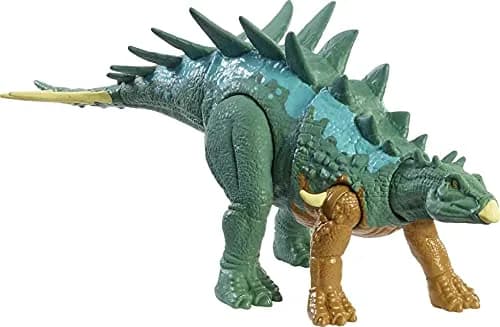Mattel Jurassic World Toys Fierce Force Chialingosaurus Dinosaur Action Figure 12cm | Movable Joints & Realistic Sculpting thumbnail 1