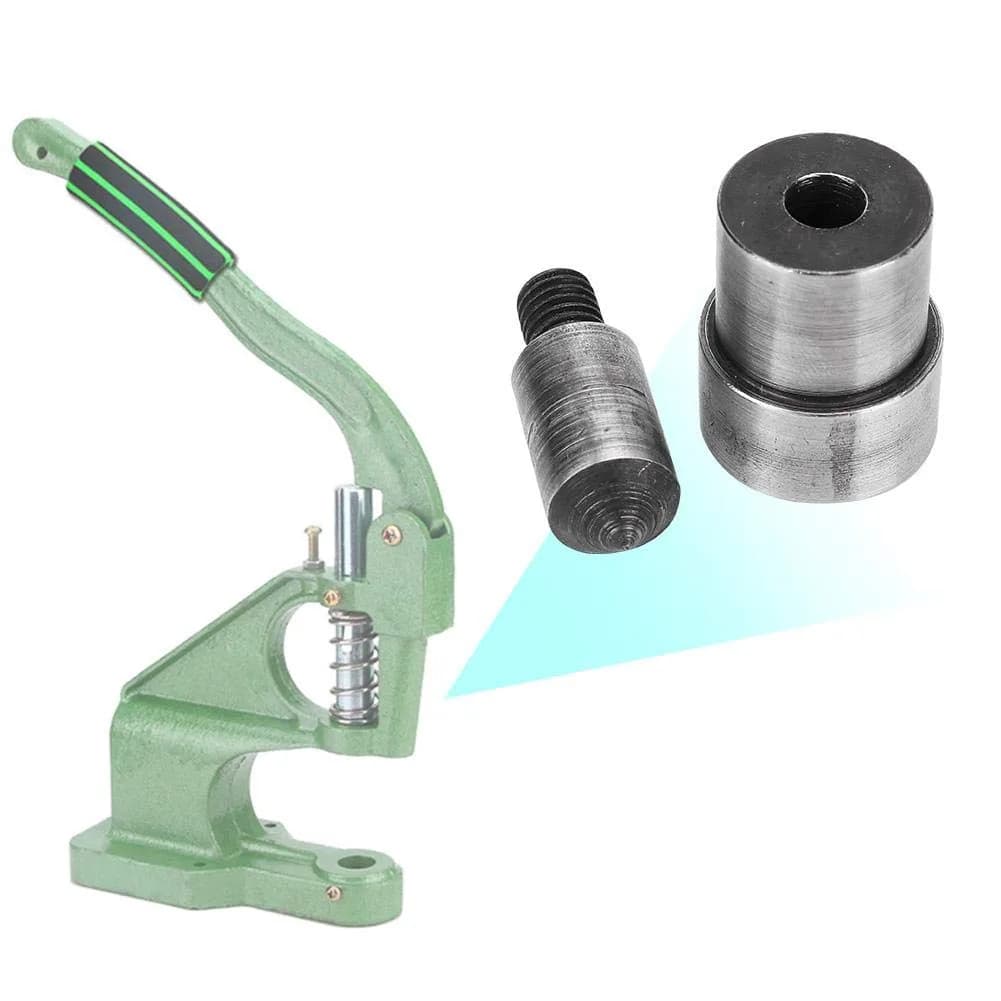 Pssopp Heavy Duty Metal Grommet Eyelet Punch 6.0 mm | Durable Hand Press Tool for Leather & Fabric — 8.0 mm