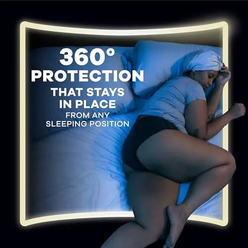 Always ZZZ Overnight Disposable Period Underwear for Women, Large, 14 Count | 360° Leak Protection thumbnail 6