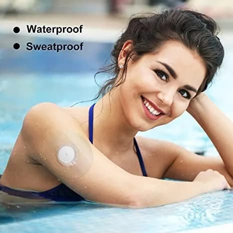 HONYOU Libre 2 Plus Sensor Covers Transparent 40 Count | Waterproof & Breathable Adhesive Patches thumbnail 2