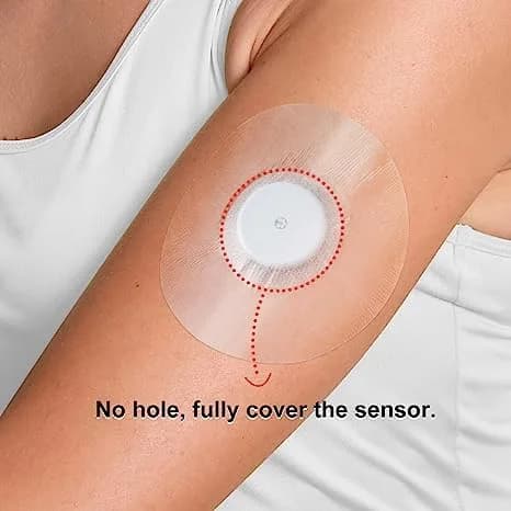 HONYOU Libre 2 Plus Sensor Covers Transparent 40 Count | Waterproof & Breathable Adhesive Patches thumbnail 5