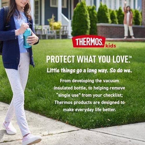 THERMOS FUNTAINER Water Bottle with Spout, 16oz (473ml) | Keeps Drinks Cold for 12 Hours thumbnail 7