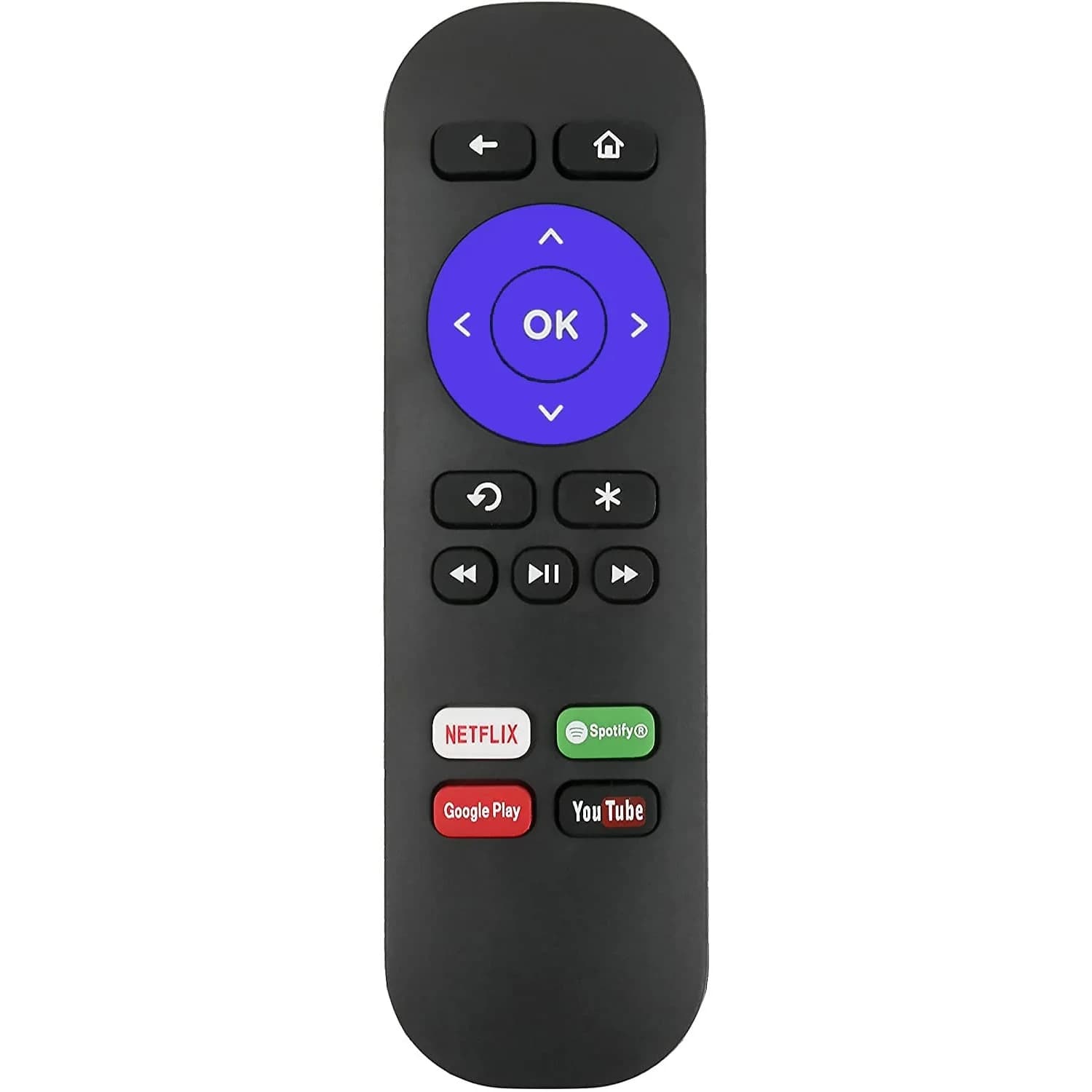 Elekpia IR Remote Control for Roku 1-4 & Express, 13.7cm (5.5") | No Pairing Needed