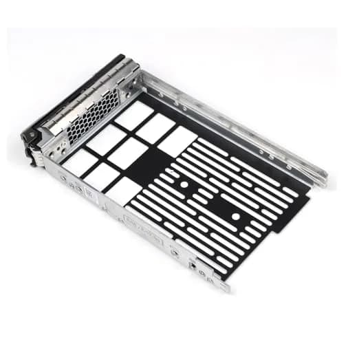 Heretom Hard Drive Tray Caddy Pack-4 | Compatible with Dell Poweredge 11/12/13 Series, Metal, 3.5 inch SSD Mounting Bracket thumbnail 5