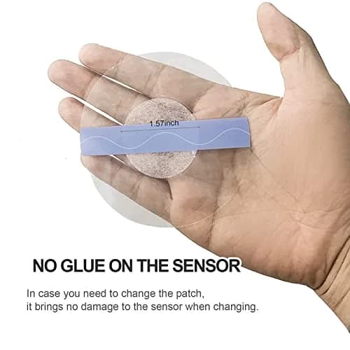 OBUZOO 40Pack Libre Sensor Covers Waterproof Clear CGM Sensor Patches | No Hole & No Stick, Long Stay, Hypoallergenic thumbnail 3