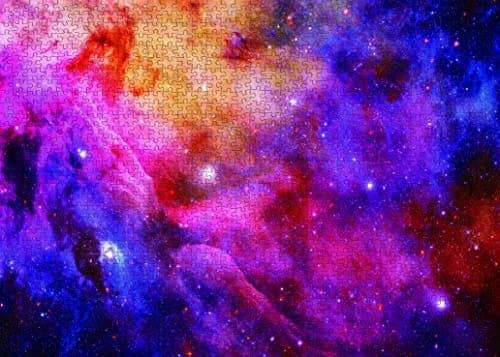 Henley Place Starry Galaxy Space Puzzle for Adults, 1000 Piece Jigsaw Puzzle with Poster | Educational Toy for Kids & Families thumbnail 3