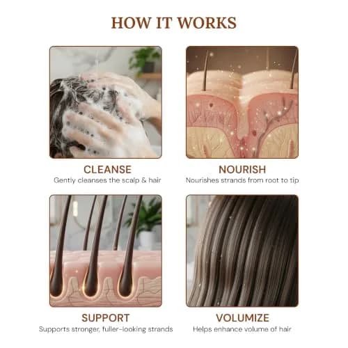 Majestic Pure Biotin Shampoo Sulfate & Paraben Free - 16 Fl Oz (473ml) | Promotes Fuller, Longer, Healthier Hair thumbnail 5