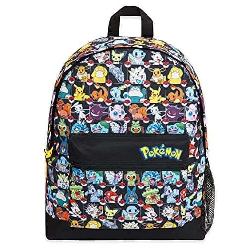 Pokémon Anime Backpack for Kids & Teens | Pikachu, Multi AOP Print, 40cm (15.7") thumbnail 1