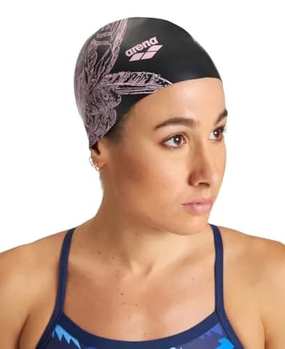 ARENA Sirene Molded Silicone Swim Cap for Women Long Hair | Durable, Stretchy & Hydrodynamic Fit thumbnail 5