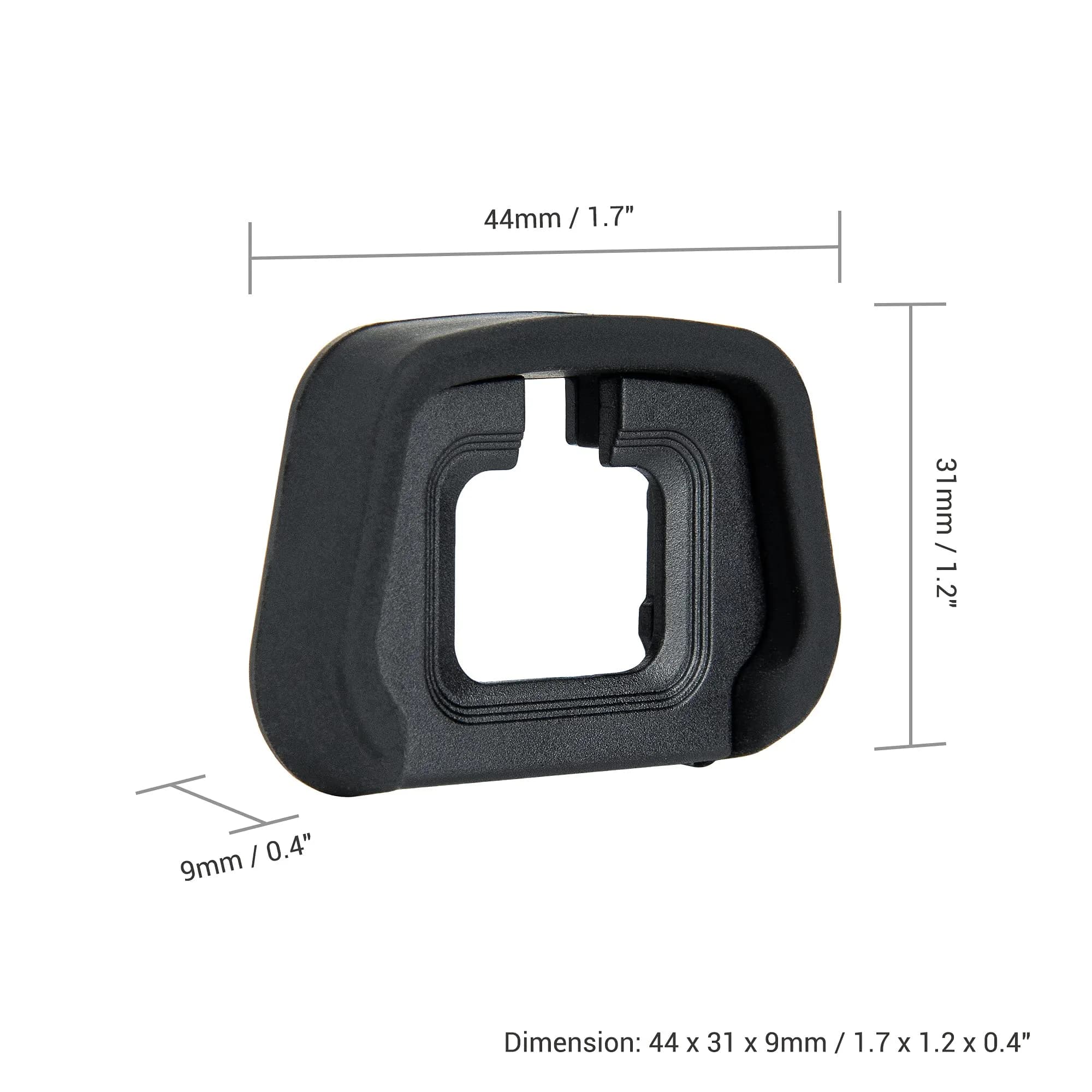 JJC DK-29 Eyepiece Eyecup for Nikon Z7 II Z7 Z6 III Z6 II Z6 Z5, 2-Pack | Soft Silicone Extended Viewfinder Replace Nikon DK-29 Rubber Eye Cup thumbnail 6