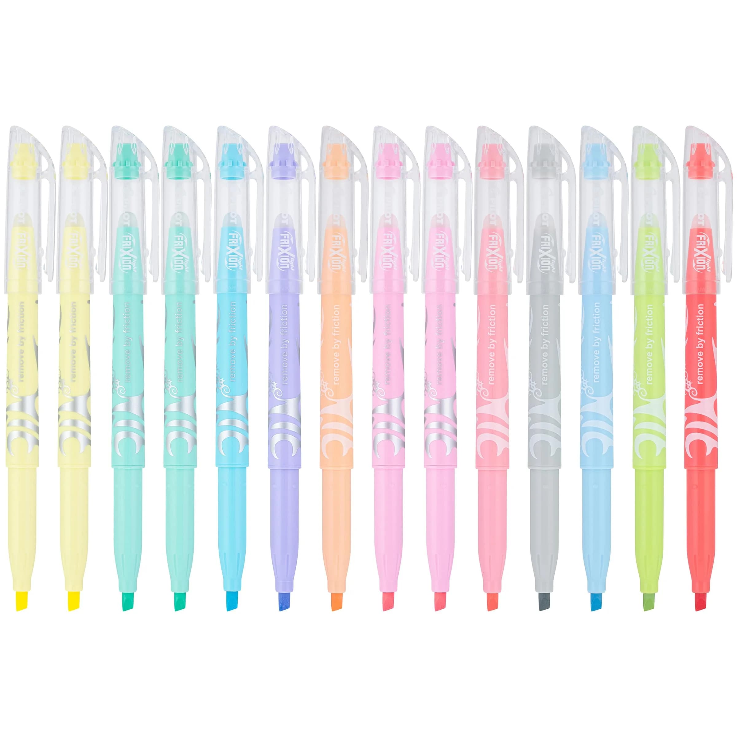 PILOT FriXion Erasable Highlighters, Chisel Tip, Assorted Pastel Colors, 5-Pack (5 Count) — Assorted 14