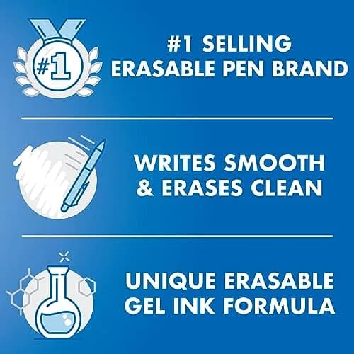 PILOT FriXion Light Pastel Erasable Highlighters 14 Count (0.1 kg) | Chisel Tip, Assorted Colors thumbnail 2
