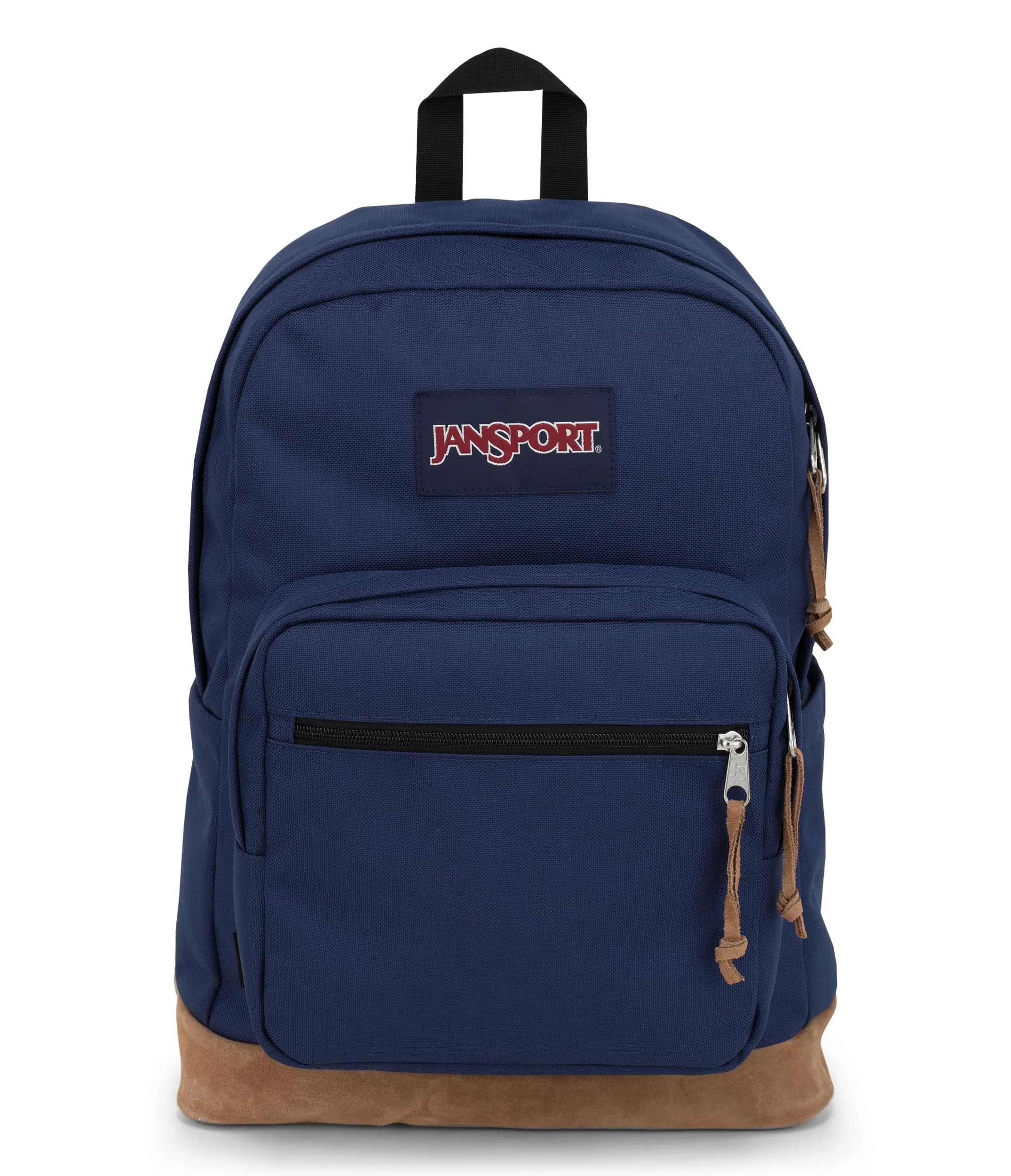 JanSport Right Pack Backpack - Durable Daypack with Padded 15" Laptop Sleeve, Spacious Main Compartment & Water Bottle Pocket - Black — Navy / One Size