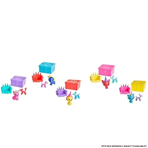 Barbie Color Reveal Pet, Party Series | Blue Metallic Coating & 5 Surprises, Kid-Friendly thumbnail 6
