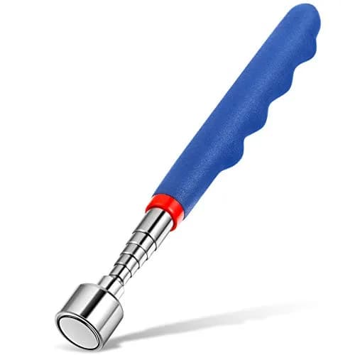 Patelai Telescoping Magnetic Pickup Tool, Blue | 20 lb Magnetic Force, 30 inch Extendable Stick for Home & Workshop thumbnail 1