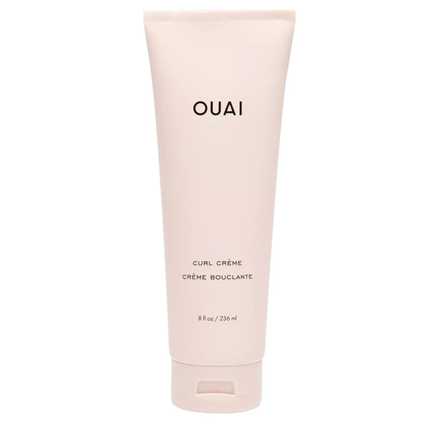 OUAI Curl Cream Hydrating Curl Enhancer for All Curl Types 236ml (8 Oz) | Defines Curls, Controls Frizz, Adds Shine - main product image