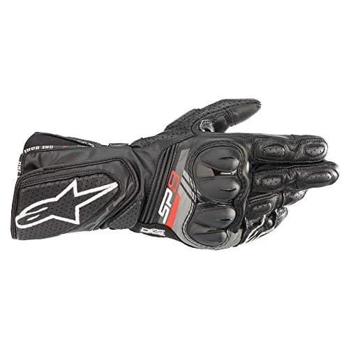 Alpinestars SP-8 V3 Full Gauntlet Leather Gloves 3XL (250g) | CE-Certified Race-Inspired Fit thumbnail 1