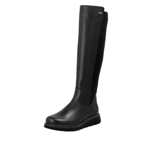 Remonte Combat Knee High Boot 5.5 US | Water-Repellent Leather, Comfortable Fit thumbnail 1