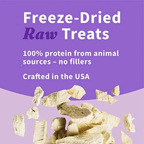Halo Freeze-Dried Raw Dog Treats, Chicken Breast Recipe, 3.7 oz | Natural, High Protein Snack for Dogs thumbnail 3