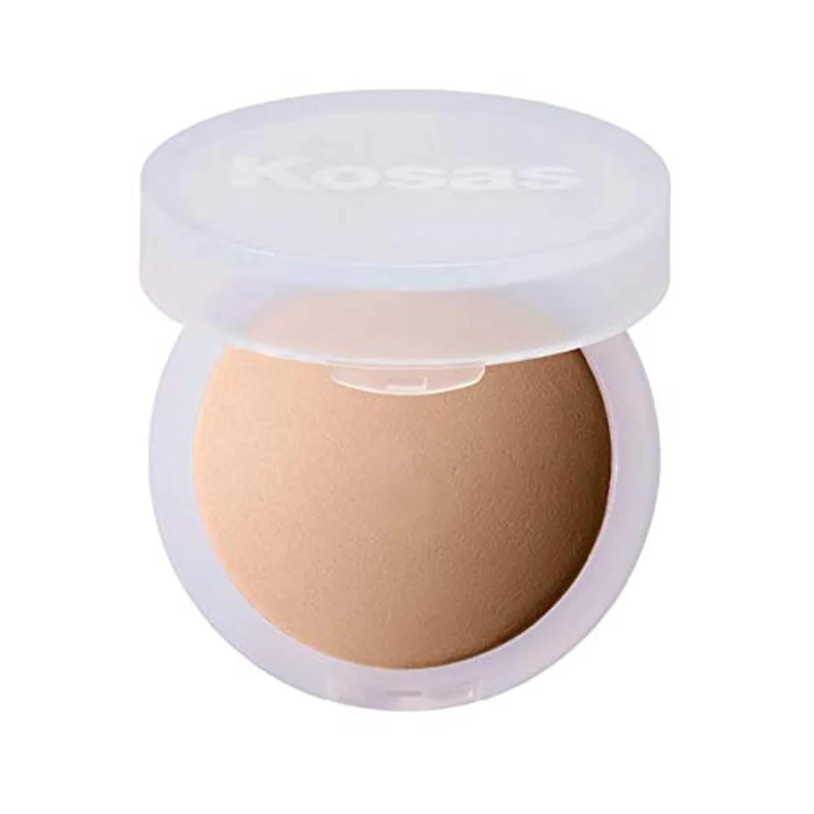 Kosas Cloud Set Pressed Setting Powder Feathery (0.3 oz / 8.5 g) | Shine Control for Natural Matte Finish — Pillowy (Sheer Medium Tan) / 0.
